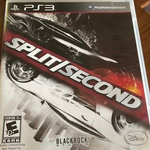 PS3 Game Split Second New Condition